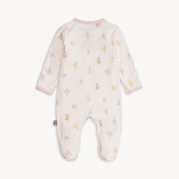 Modal Magnetic Footie - Pink Baby Beats