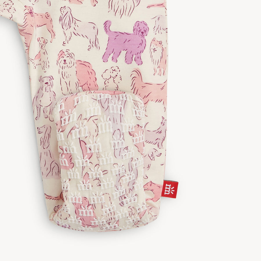 Modal Magnetic Footie - Pink it's a PAW-TY