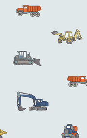 Uni Romper - Construction Vehicles
