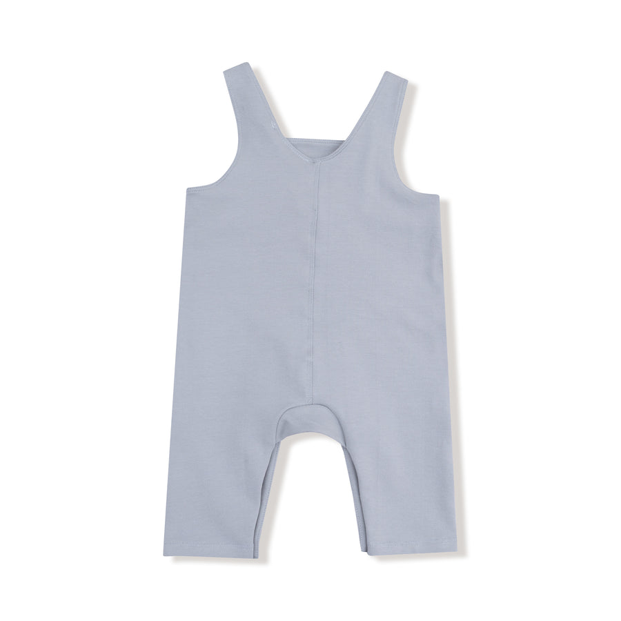 French Terry Overalls - Quarry