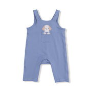 French Terry Embroidered Pocket Overalls - Best Friend Dogs