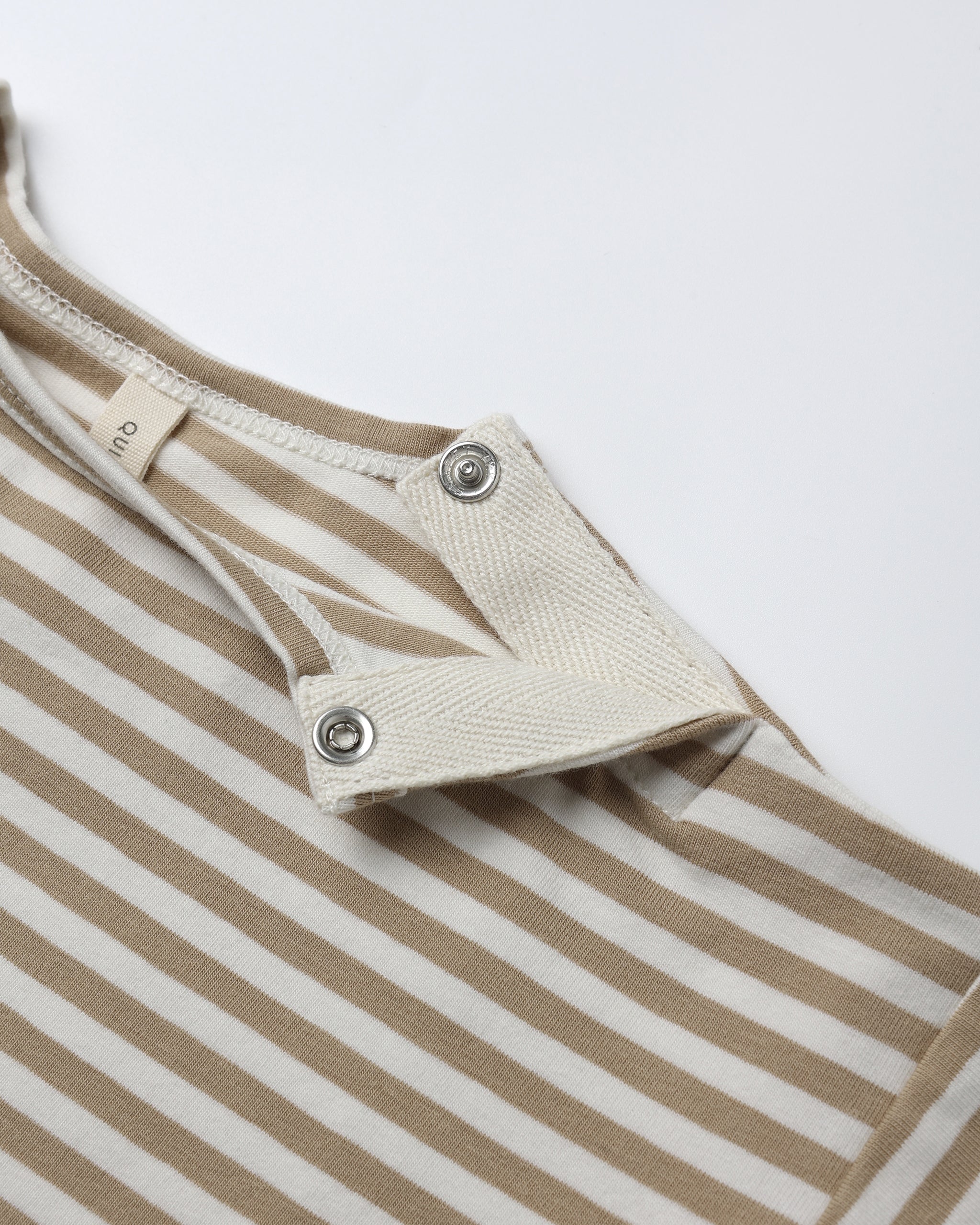 Long Sleeve Tee - Gold Stripe