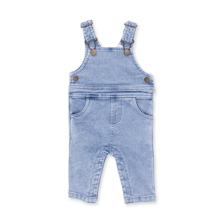 Uni Old School Overall - Old School Blue Stretch Denim