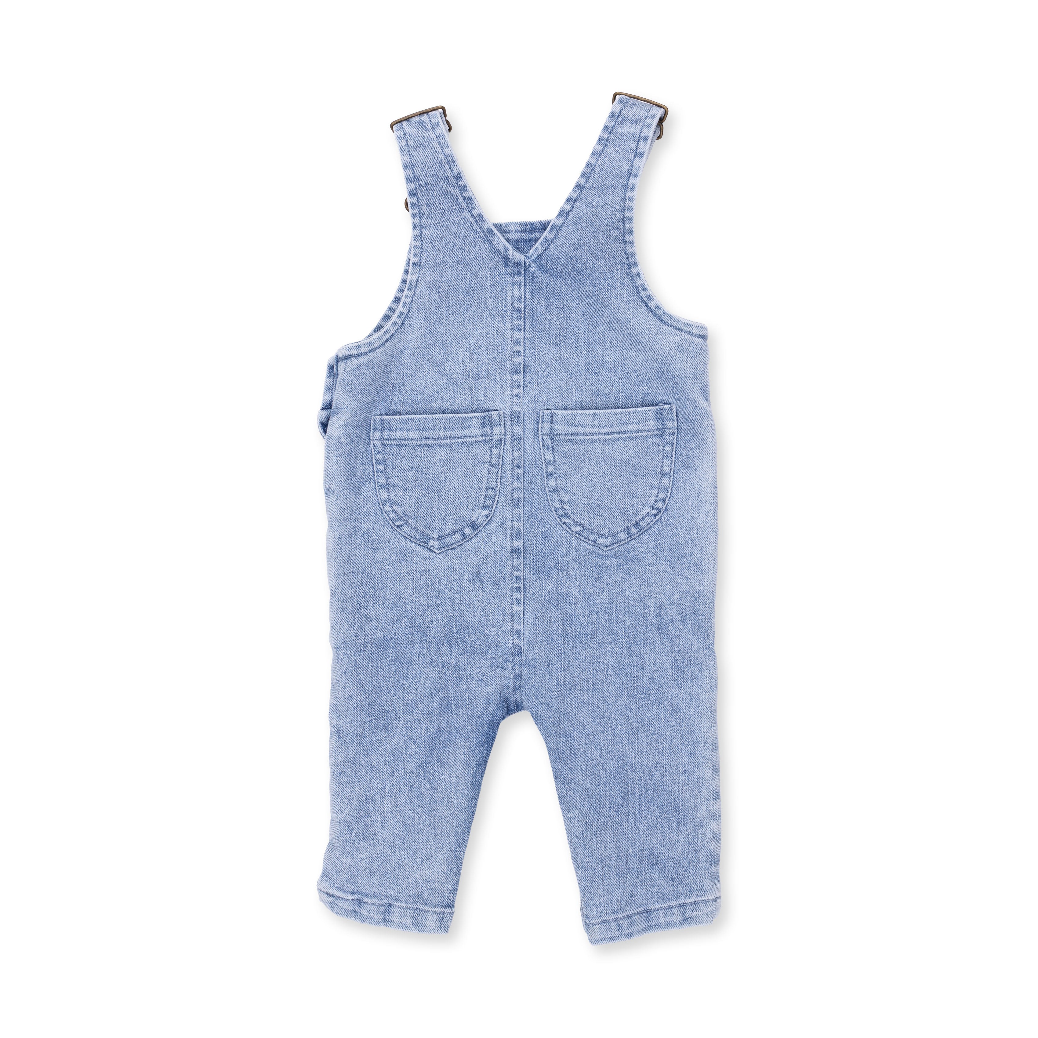 Uni Old School Overall - Old School Blue Stretch Denim