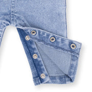 Uni Old School Overall - Old School Blue Stretch Denim