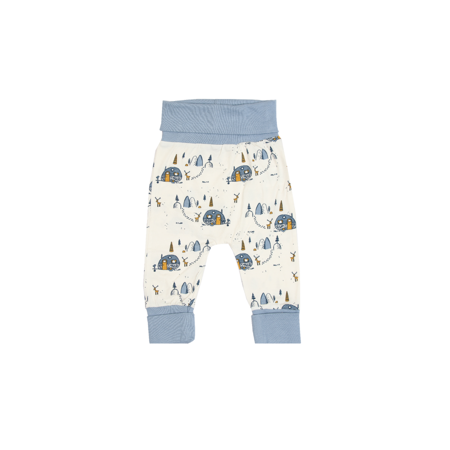 Modal Blend Pant - Blue Camping
