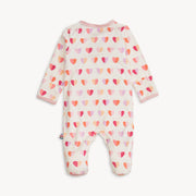 Modal Magnetic Footie - XOXO - Pink