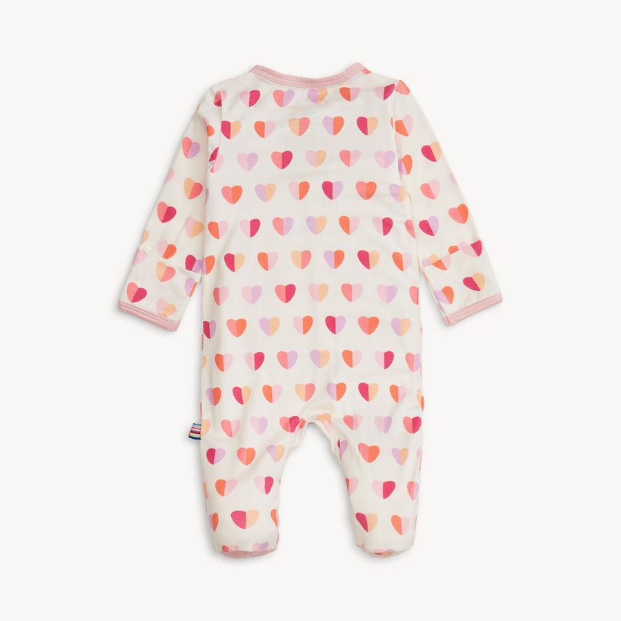 Modal Magnetic Footie - XOXO - Pink