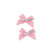 Bow Hair Clips (Set of 2) - Mellow Rose