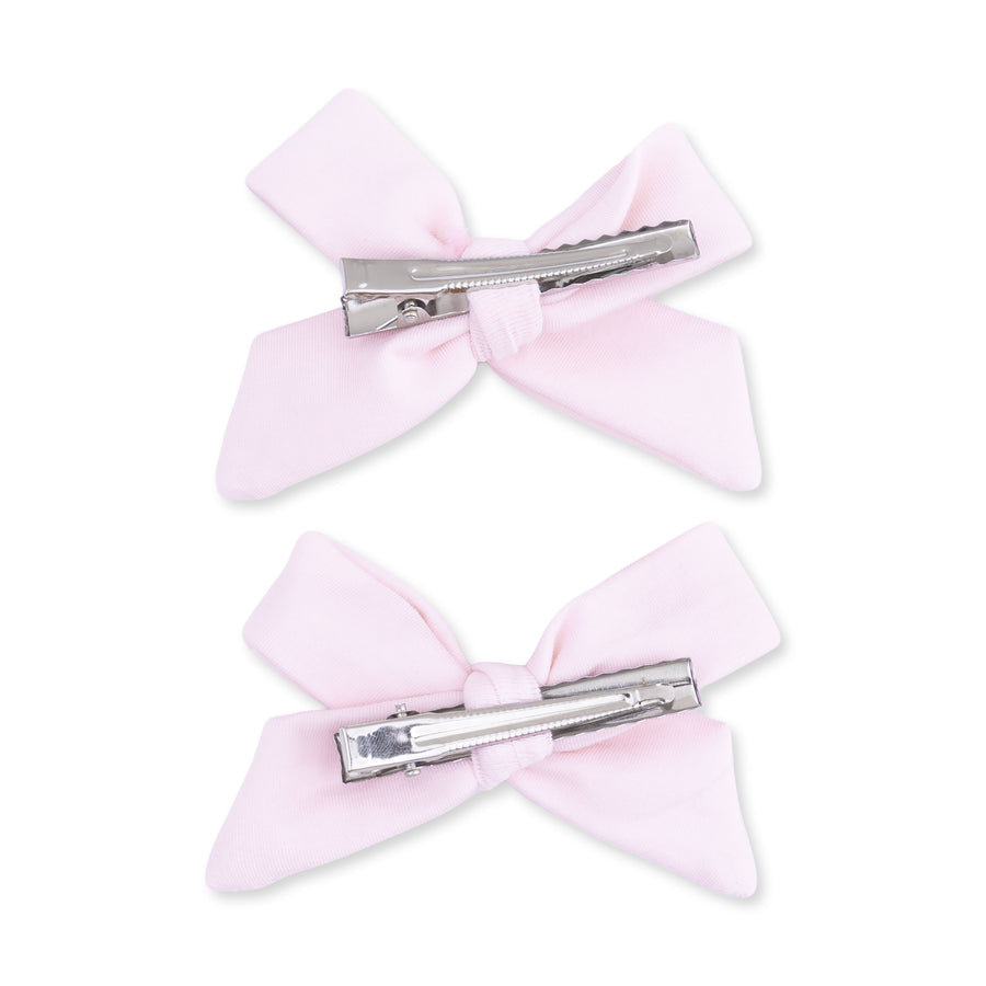 Bow Hair Clips (Set of 2) - Pink A Boo
