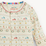 RightFit Magnetic Convertible Coverall - Traditional Christmas