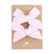 Bow Hair Clips (Set of 2) - Pink A Boo