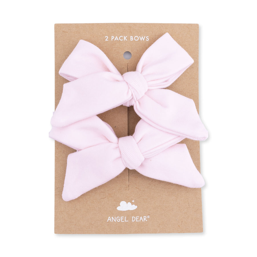Bow Hair Clips (Set of 2) - Pink A Boo