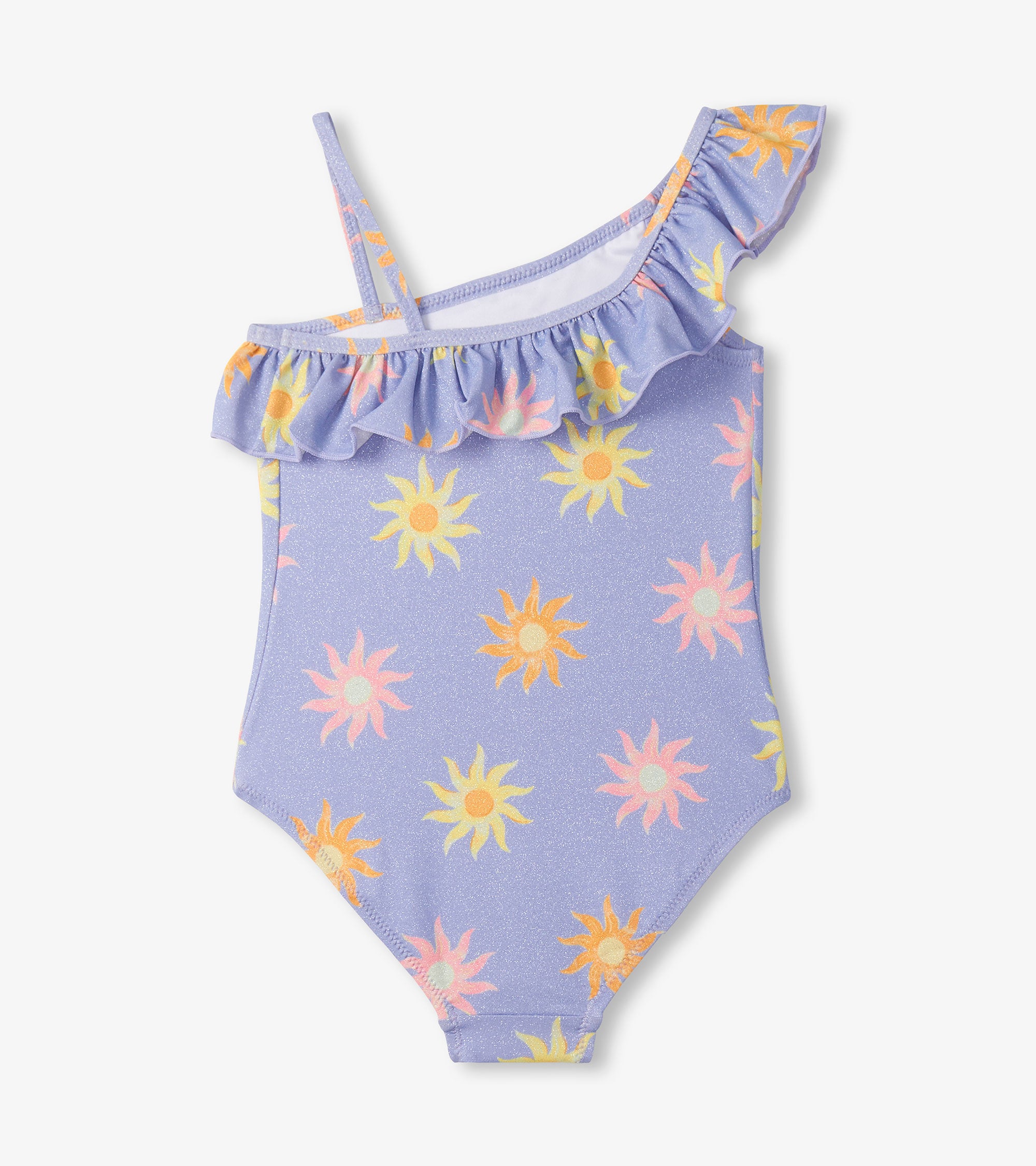 Faded Suns Ruffle Trim Swimsuit