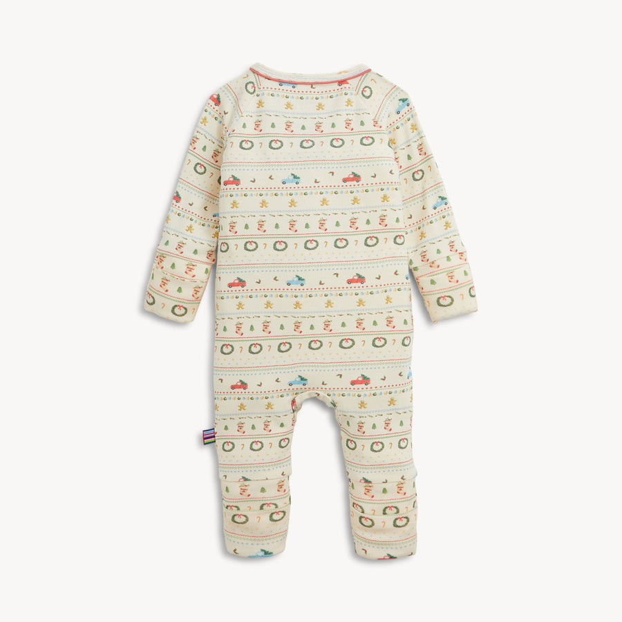 RightFit Magnetic Convertible Coverall - Traditional Christmas