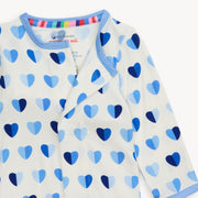 Modal Magnetic Footie - XOXO - Blue