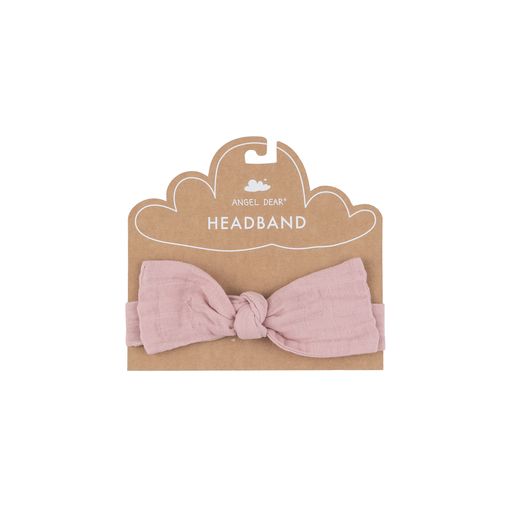 Organic Cotton Headband - Dusty Pink