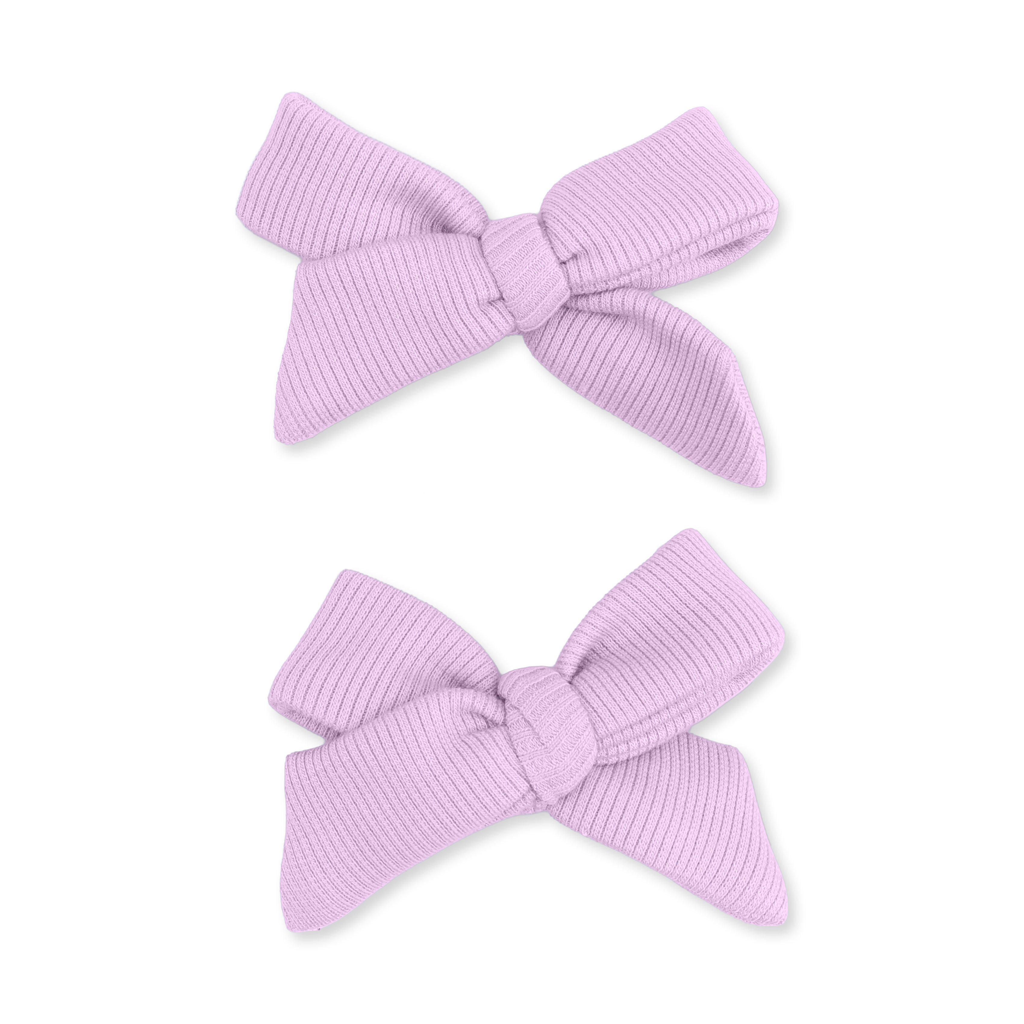 Bow Hair Clips (Set of 2) - Winsome Orchid