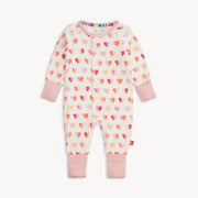 Modal Magnetic Convertible Coverall - XOXO - Pink