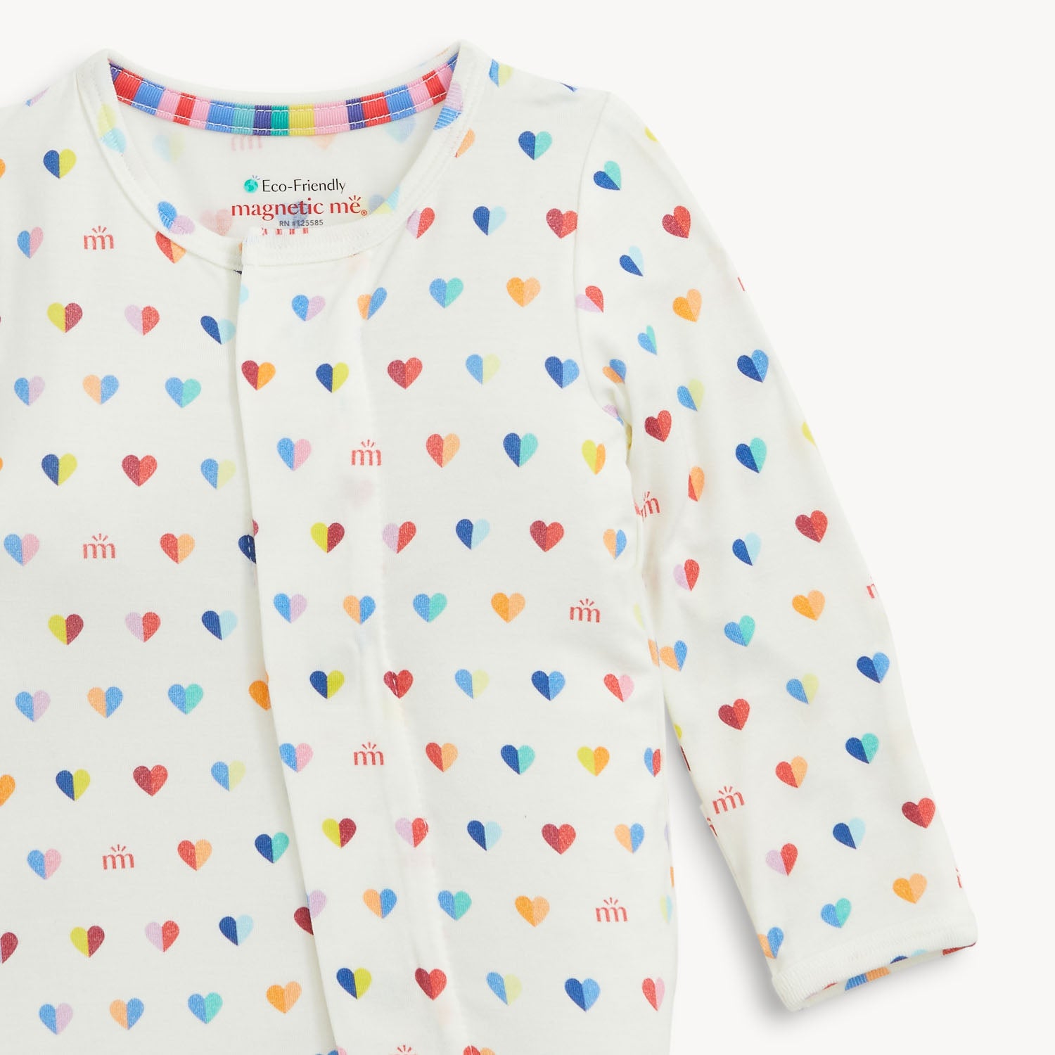 Modal Magnetic Footie - Branded Heart