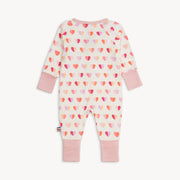 Modal Magnetic Convertible Coverall - XOXO - Pink