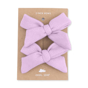 Bow Hair Clips (Set of 2) - Winsome Orchid