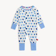 Modal Magnetic Convertible Coverall - XOXO - Blue