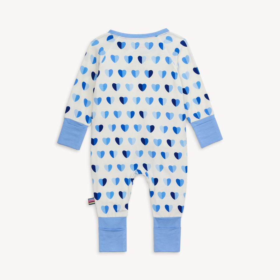 Modal Magnetic Convertible Coverall - XOXO - Blue