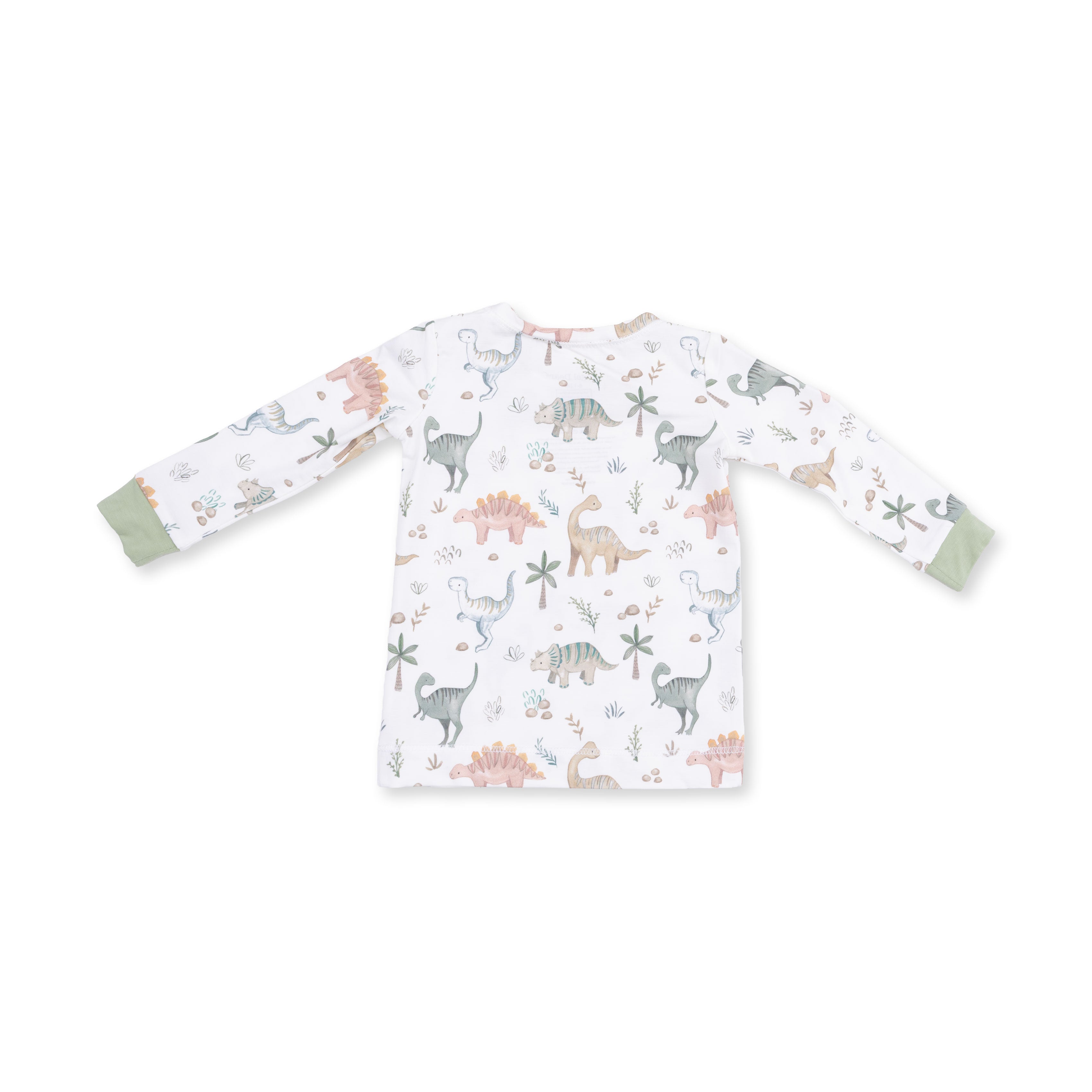 Long Sleeve Bamboo Loungewear Set - Sweet Baby Dinos