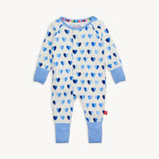 Modal Magnetic Convertible Coverall - XOXO - Blue