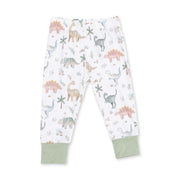 Long Sleeve Bamboo Loungewear Set - Sweet Baby Dinos