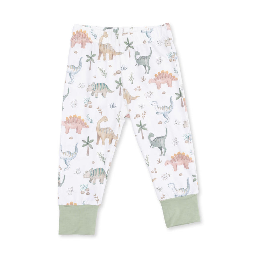 Long Sleeve Bamboo Loungewear Set - Sweet Baby Dinos