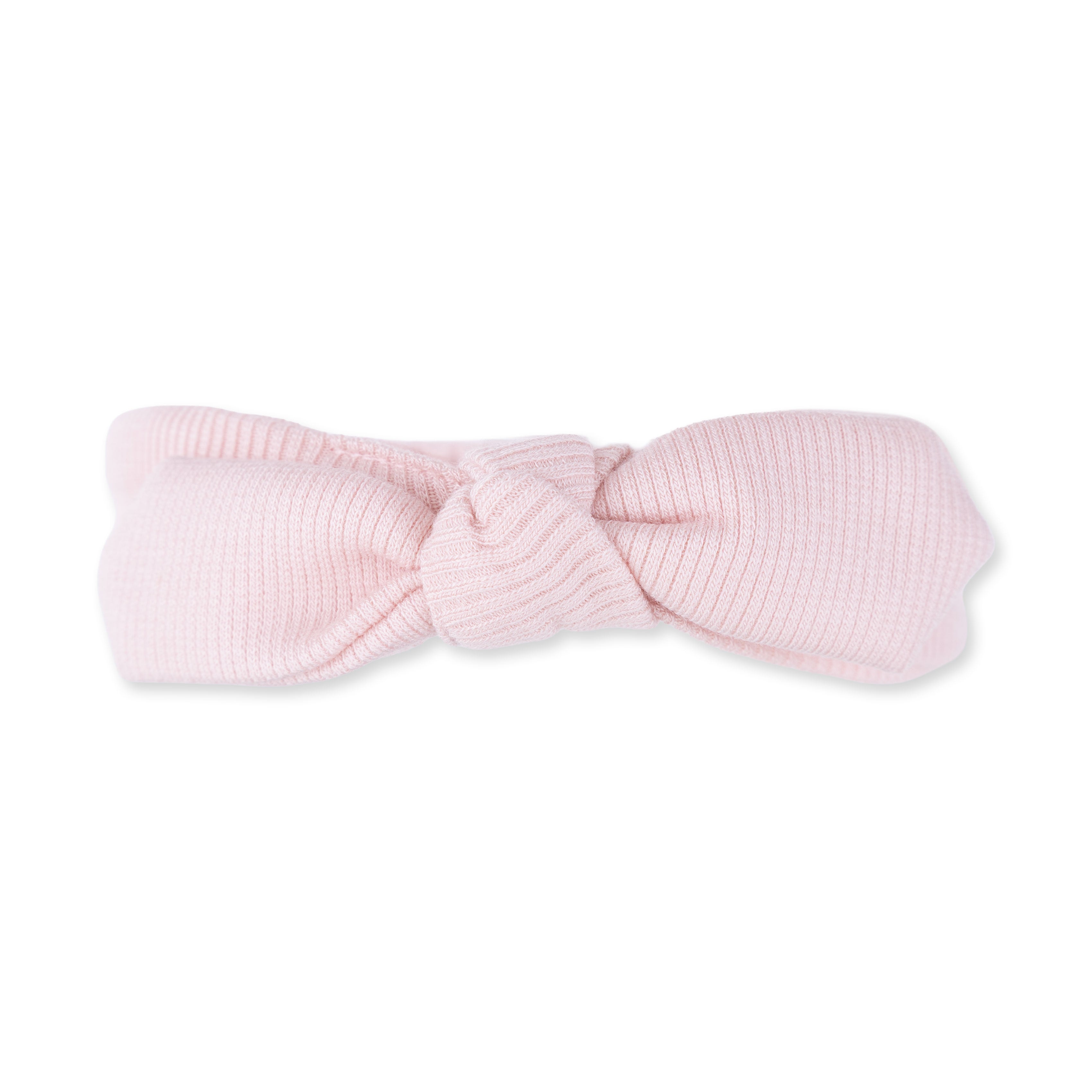 Knot Headband - Veiled Pink Rib
