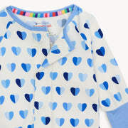 Modal Magnetic Convertible Coverall - XOXO - Blue