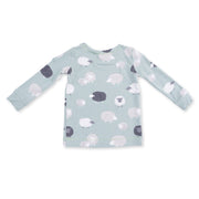 Long Sleeve Bamboo Loungewear Set - Black Sheep
