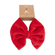 Bow on Headband - First Christmas