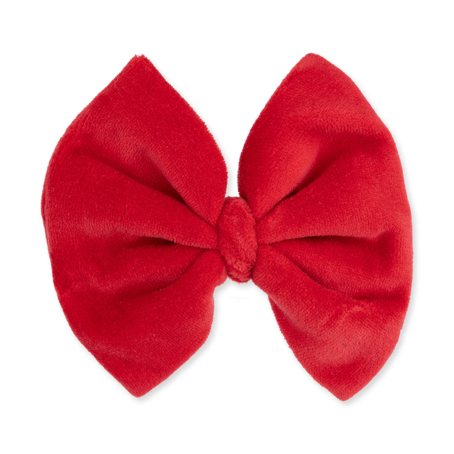 Bow on Headband - First Christmas