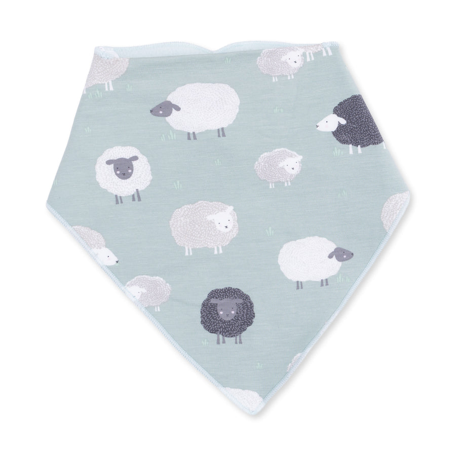 Bamboo Bandana Bib - Black Sheep
