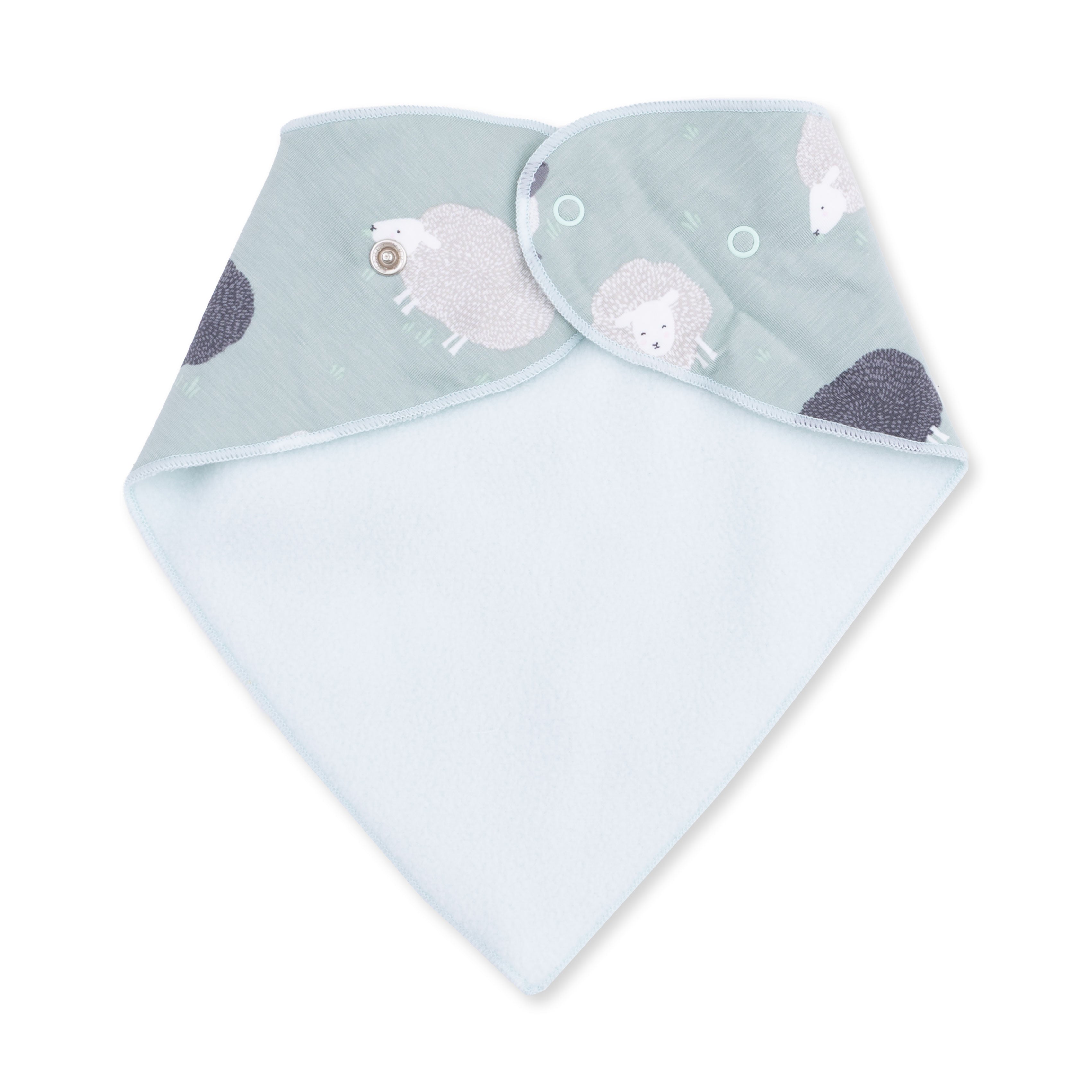 Bamboo Bandana Bib - Black Sheep