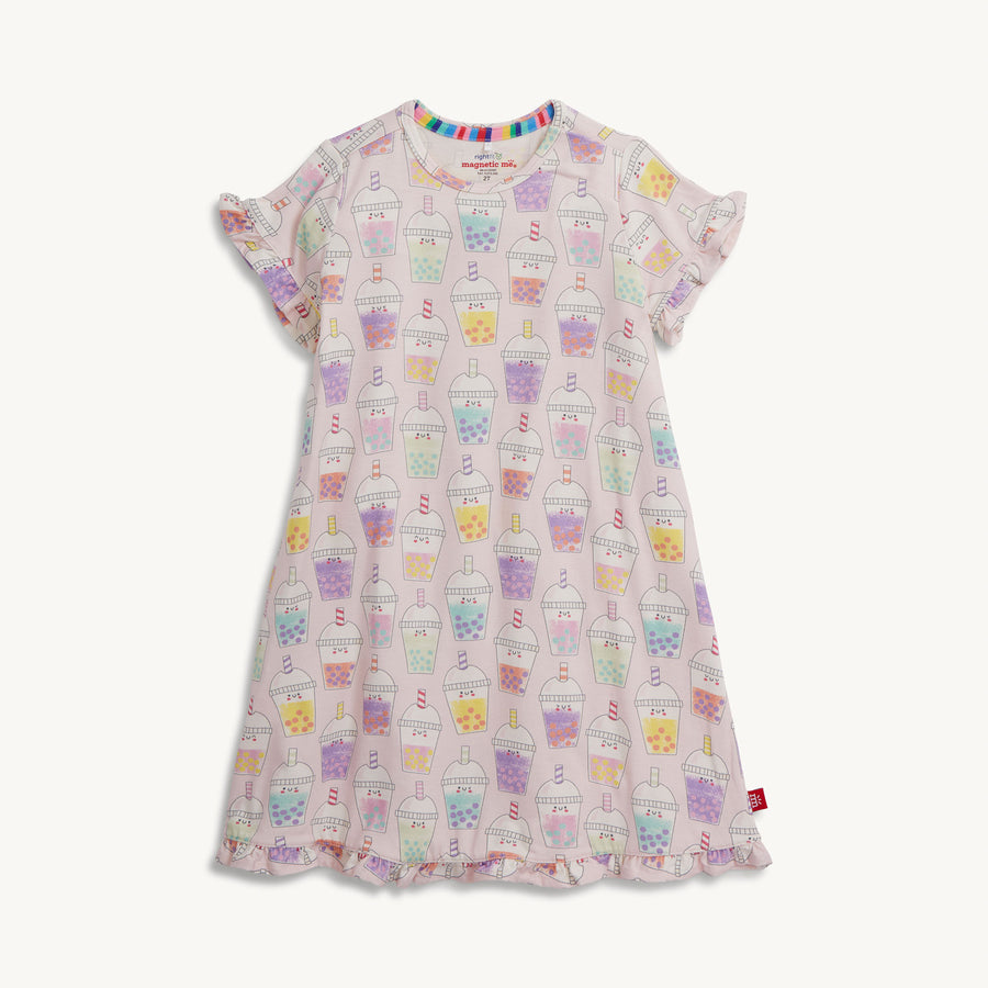 Right Fit Magnetic Nightgown - Boba Beau-tea