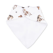 Bamboo Bandana Bib - Wild Horses