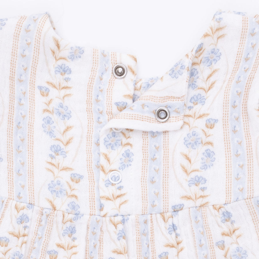 Ruffle Sleeve Romper - Catarina Floral