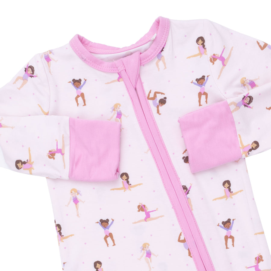 Bamboo Zipper Romper - Tiny Tumblers