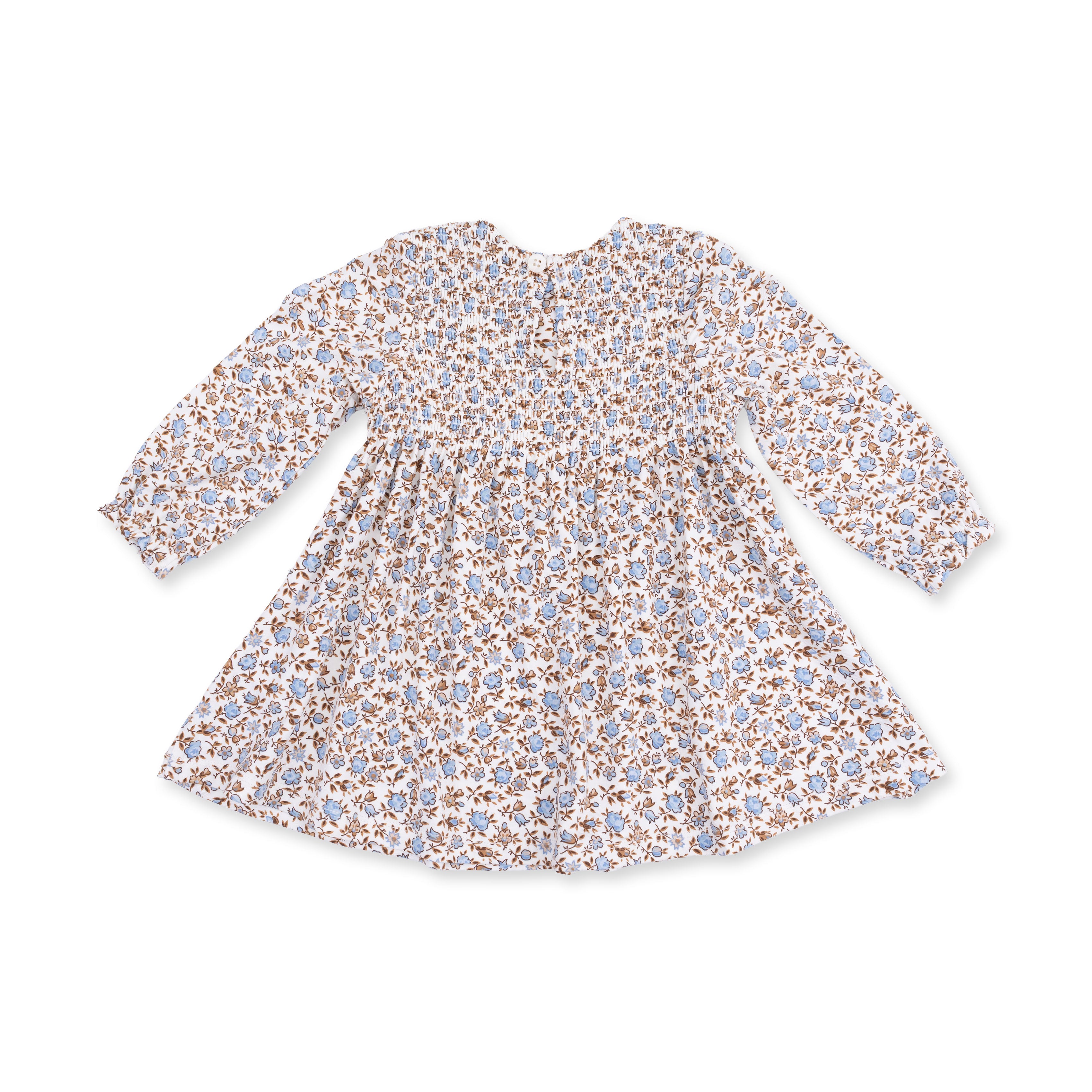 Caitlyn Smocked Bodice Dress and Bloomer - Hazel Floral