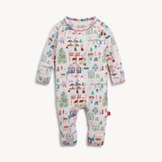 Modal Magnetic Convertible Coverall - Winter Village