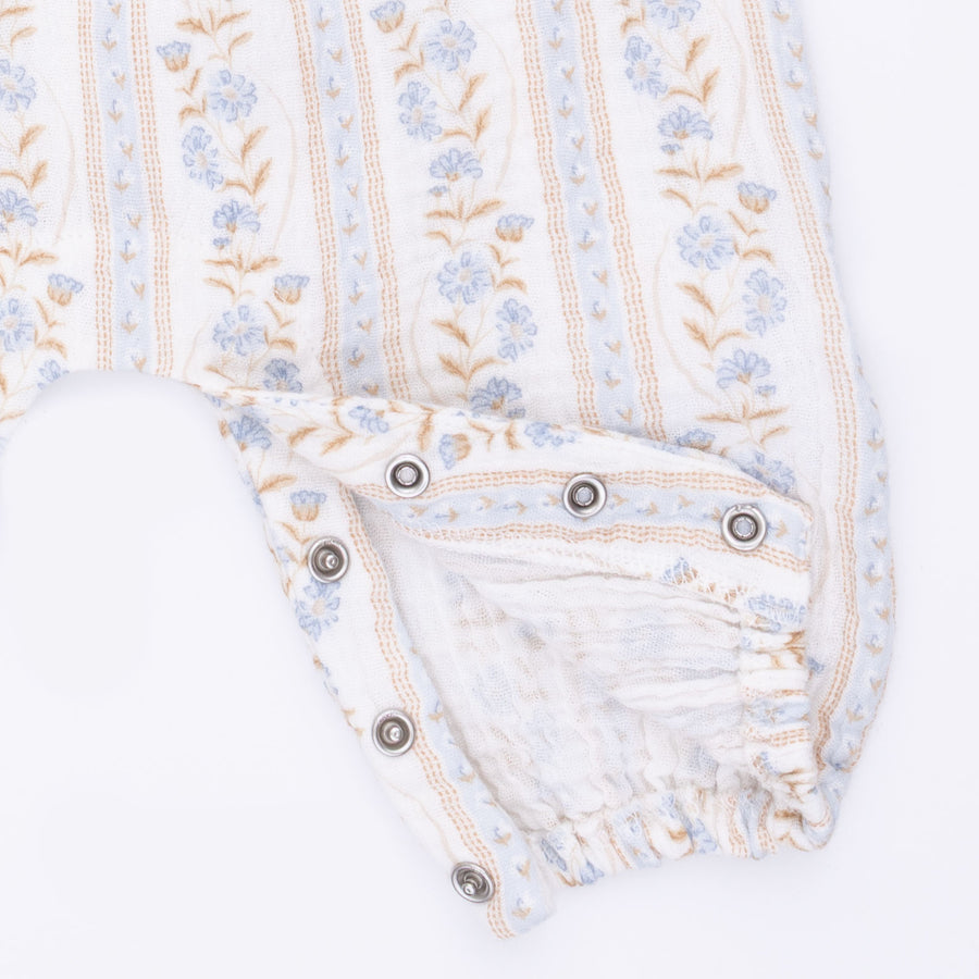 Ruffle Sleeve Romper - Catarina Floral
