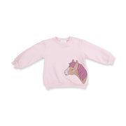 Oversized Sweatshirt - Horse Head