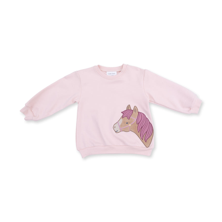 Oversized Sweatshirt - Horse Head