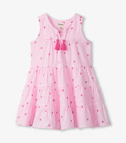 Layered Tiered Dress - Gingham Berries