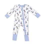 Bamboo Zipper Romper - Buckaroo Boots